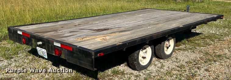 image for item KC9925 2017 Shop built  utility trailer