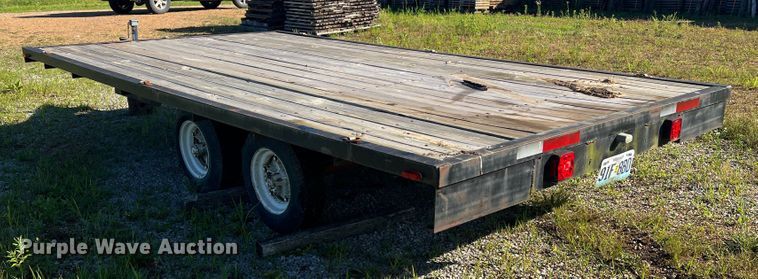 image for item KC9925 2017 Shop built  utility trailer