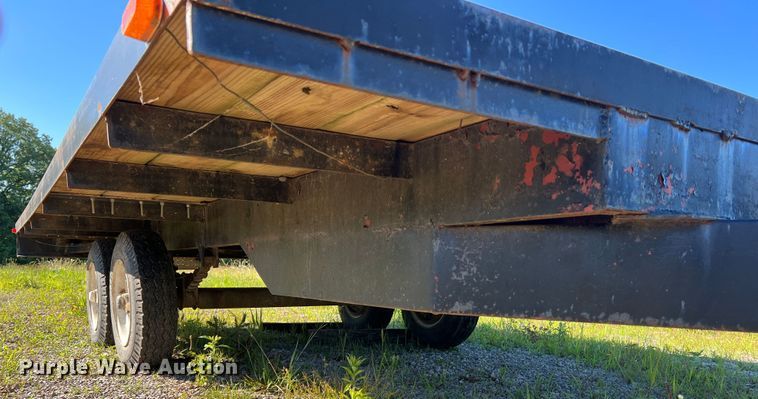 image for item KC9925 2017 Shop built  utility trailer