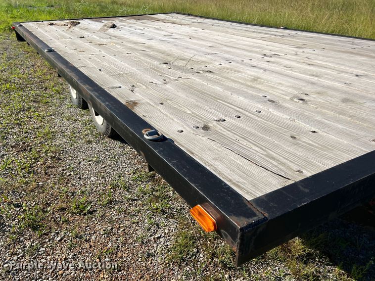 image for item KC9925 2017 Shop built  utility trailer
