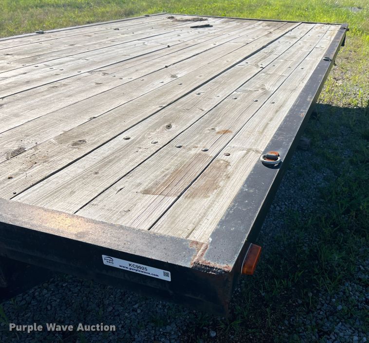 image for item KC9925 2017 Shop built  utility trailer