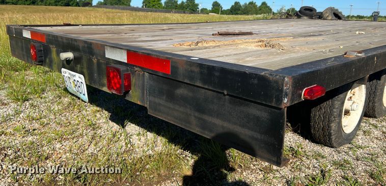 image for item KC9925 2017 Shop built  utility trailer