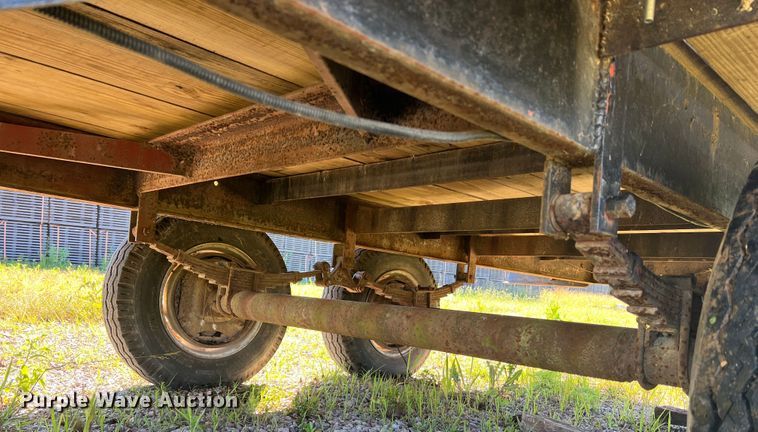 image for item KC9925 2017 Shop built  utility trailer