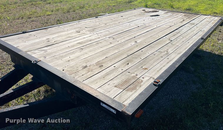 image for item KC9925 2017 Shop built  utility trailer