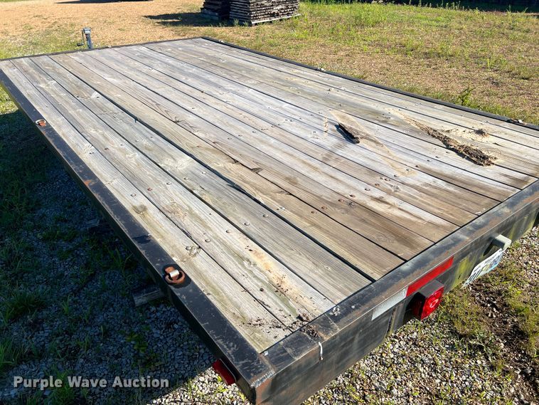image for item KC9925 2017 Shop built  utility trailer