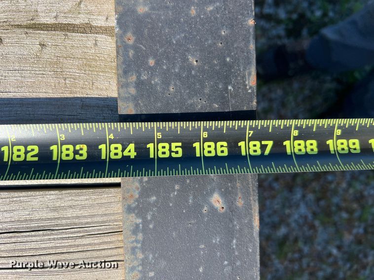 image for item KC9925 2017 Shop built  utility trailer