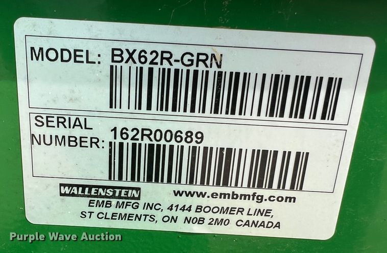 image for item KC9931 Wallenstein BX62R  wood chipper