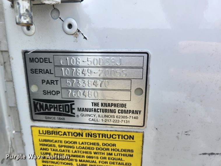 image for item KC9962 2006 Ford F350 Super Duty XL  utility bed pickup truck