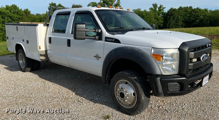 image for item KC9980 2011 Ford F450 Super Duty XL  Crew Cab utility / service truck