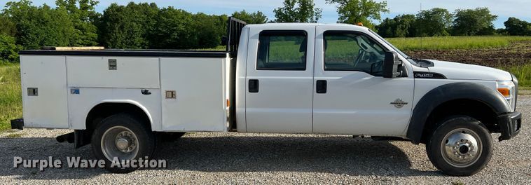 image for item KC9980 2011 Ford F450 Super Duty XL  Crew Cab utility / service truck