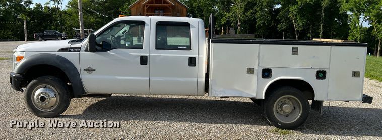 image for item KC9980 2011 Ford F450 Super Duty XL  Crew Cab utility / service truck