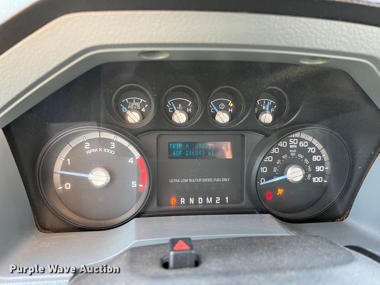 image for item KC9980 2011 Ford F450 Super Duty XL  Crew Cab utility / service truck