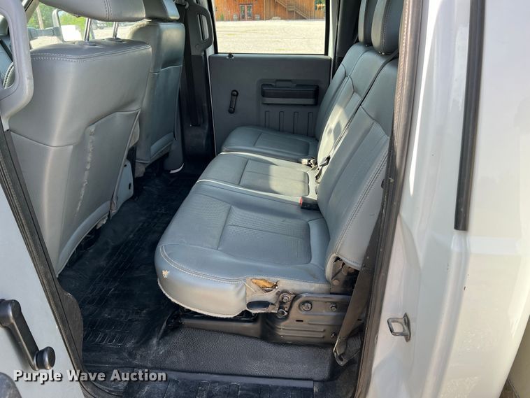 image for item KC9980 2011 Ford F450 Super Duty XL  Crew Cab utility / service truck