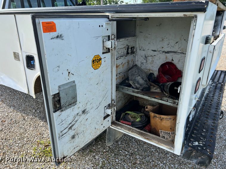 image for item KC9980 2011 Ford F450 Super Duty XL  Crew Cab utility / service truck