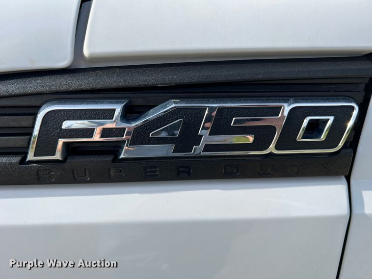 image for item KC9980 2011 Ford F450 Super Duty XL  Crew Cab utility / service truck