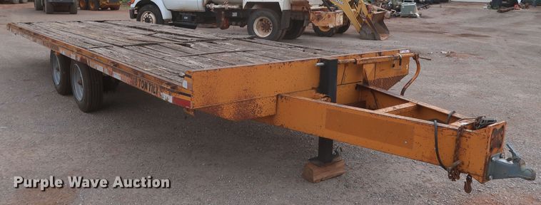 image for item KR9880 2007 Econoline SP1825TE  tilt deck equipment trailer