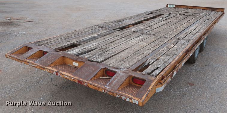 image for item KR9880 2007 Econoline SP1825TE  tilt deck equipment trailer