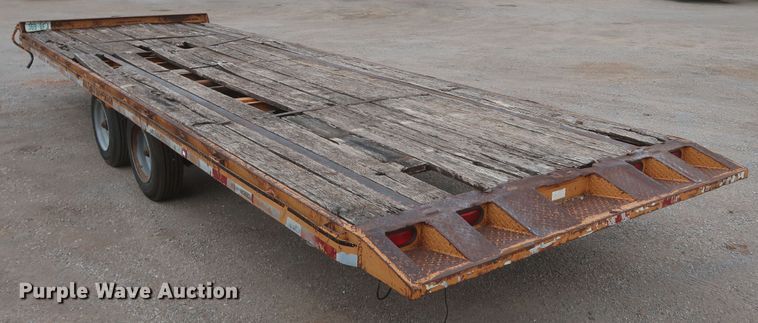 image for item KR9880 2007 Econoline SP1825TE  tilt deck equipment trailer