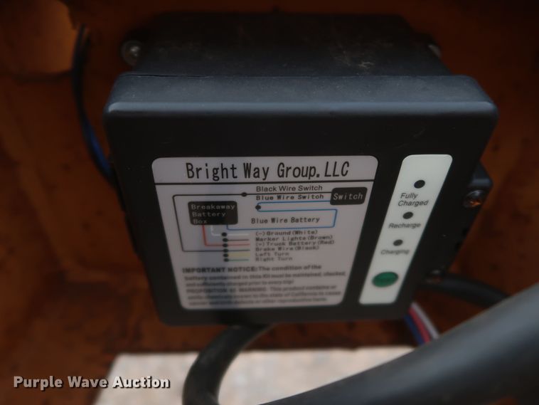 image for item KR9880 2007 Econoline SP1825TE  tilt deck equipment trailer