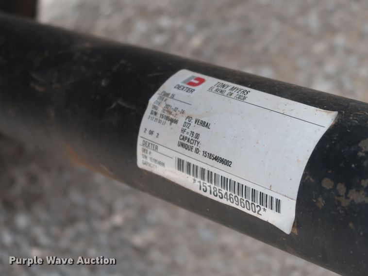 image for item KR9880 2007 Econoline SP1825TE  tilt deck equipment trailer