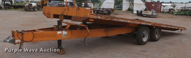 image for item KR9880 2007 Econoline SP1825TE  tilt deck equipment trailer