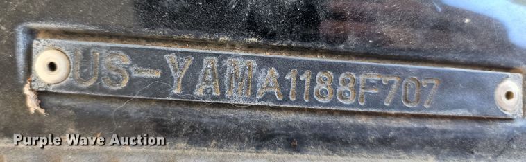 image for item KU9366 2007 Yamaha  personal watercraft