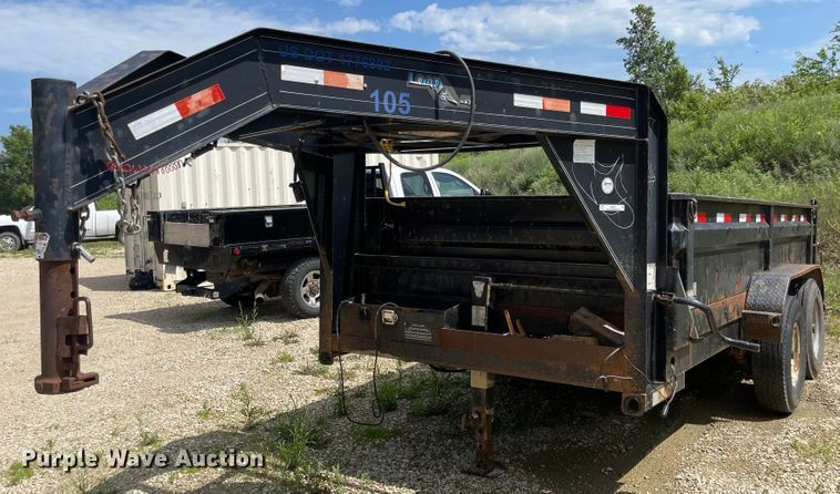 image for item LF9018 2008 Load Trail  dump trailer