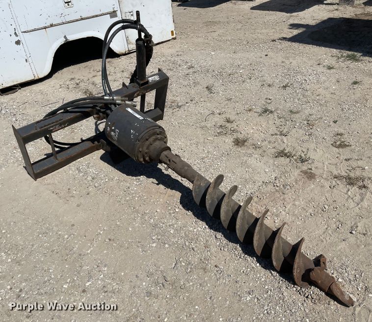 image for item LF9031 McMillan  skid steer auger