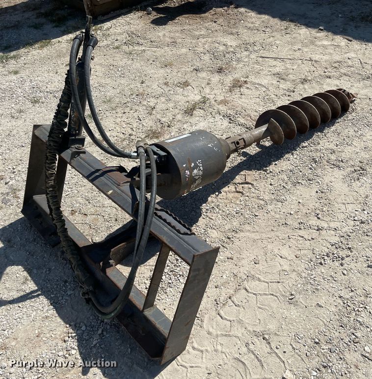 image for item LF9031 McMillan  skid steer auger