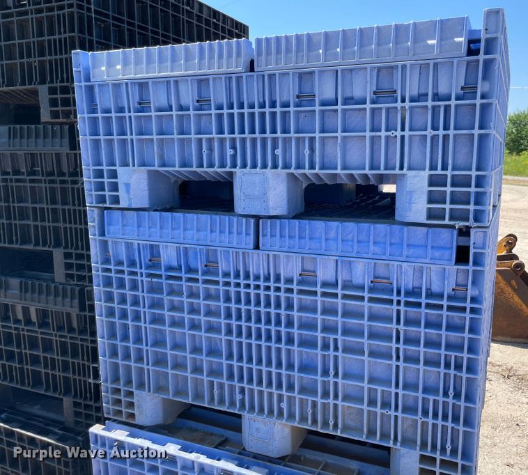 image for item LF9037 (15) collapsible plastic totes