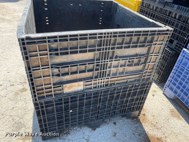 image for item LF9037 (15) collapsible plastic totes