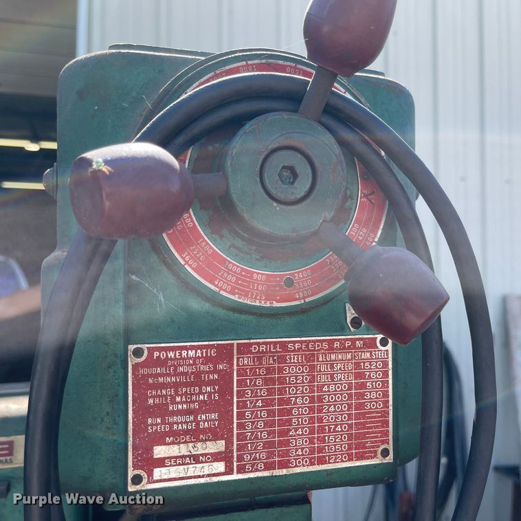 image for item LF9041 Powermatic  drill press