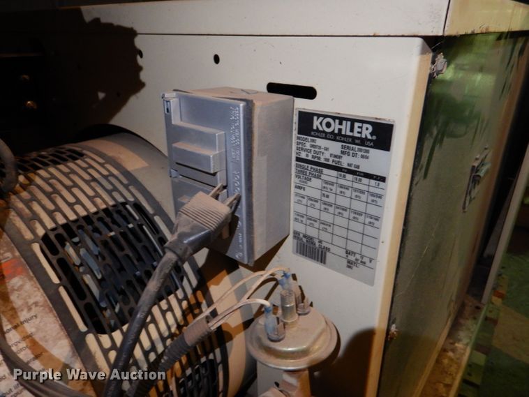 image for item LP9343 2004 Kohler 20RZ  generator