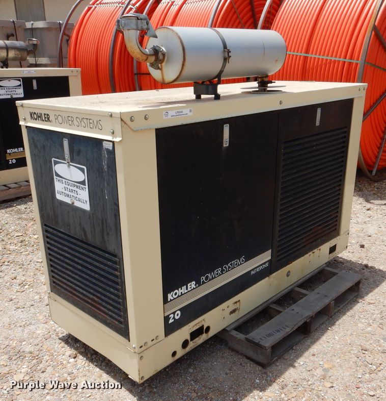 image for item LP9345 2004 Kohler 20RZ  generator