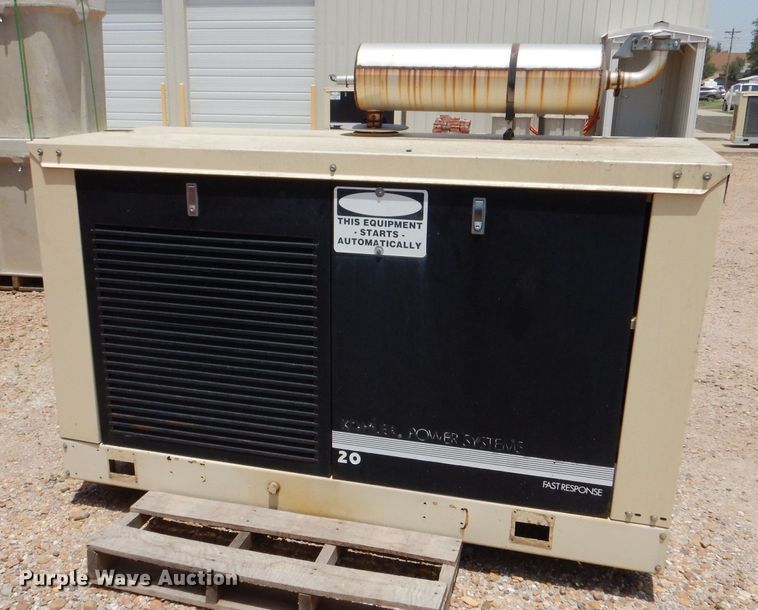 image for item LP9345 2004 Kohler 20RZ  generator