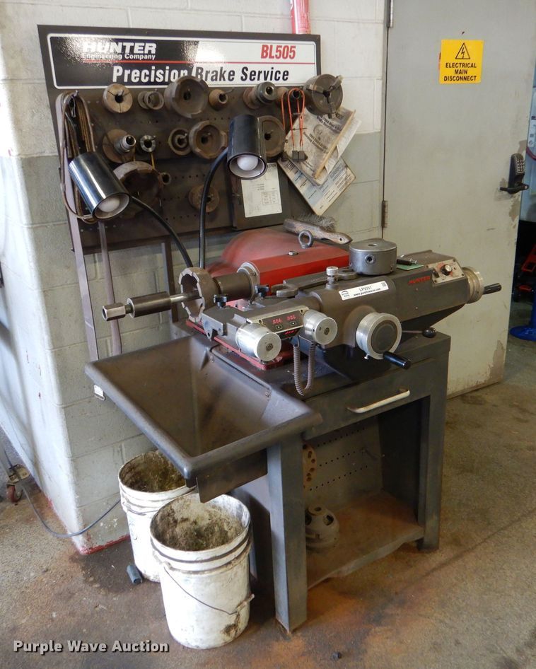 image for item LP9351 Hunter BL505  brake lathe
