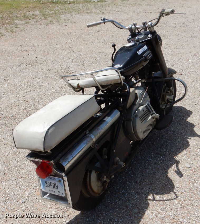 image for item LP9354 1965 Cushman Super Silver Eagle  scooter