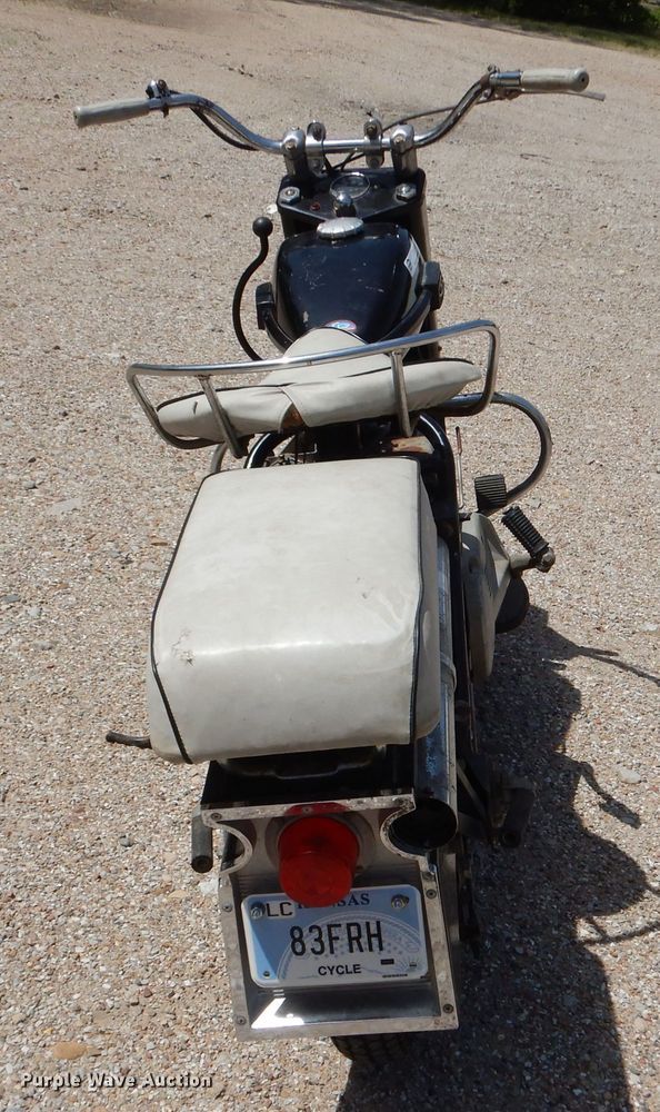 image for item LP9354 1965 Cushman Super Silver Eagle  scooter
