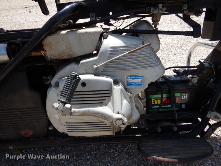 image for item LP9354 1965 Cushman Super Silver Eagle  scooter