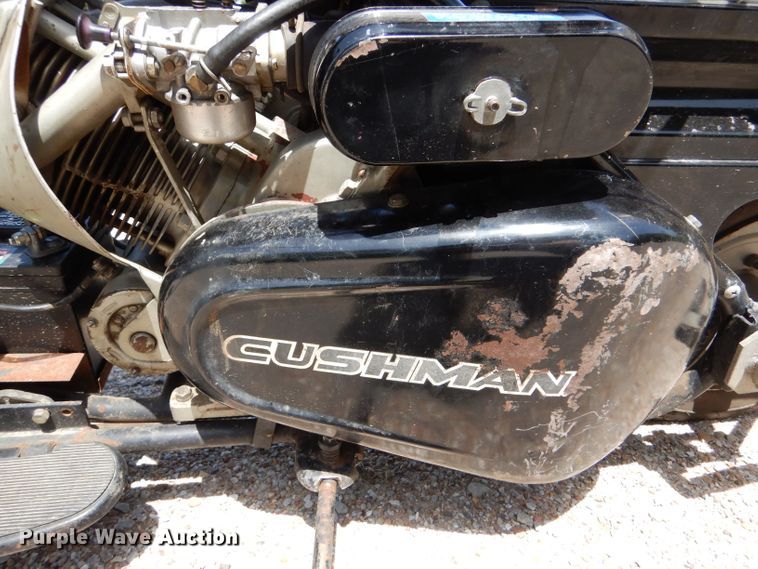 image for item LP9354 1965 Cushman Super Silver Eagle  scooter