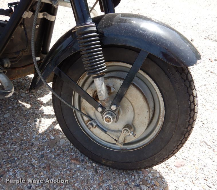 image for item LP9354 1965 Cushman Super Silver Eagle  scooter