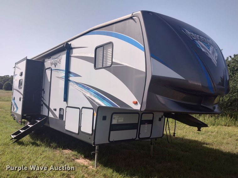 image for item LU9065 2018 Forrest River Vengeance  toy hauler camper