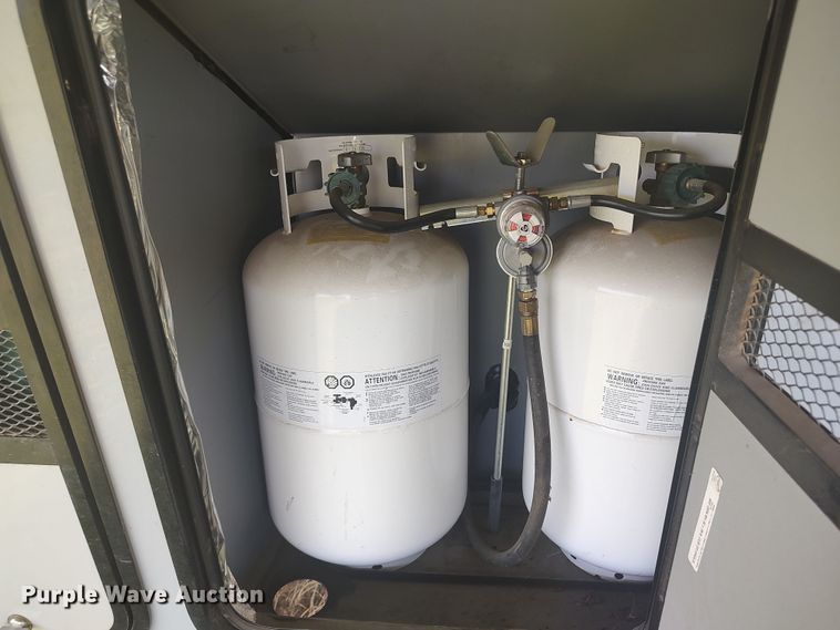 image for item LU9065 2018 Forrest River Vengeance  toy hauler camper