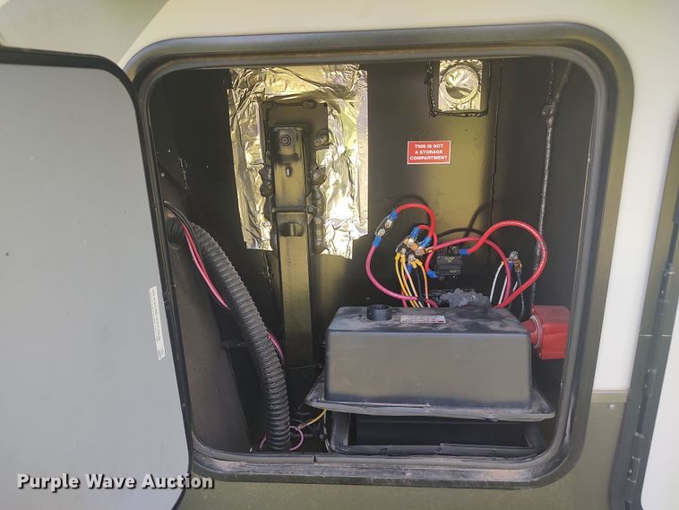 image for item LU9065 2018 Forrest River Vengeance  toy hauler camper