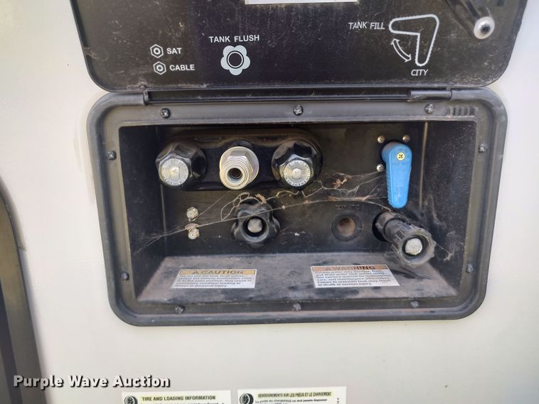 image for item LU9065 2018 Forrest River Vengeance  toy hauler camper