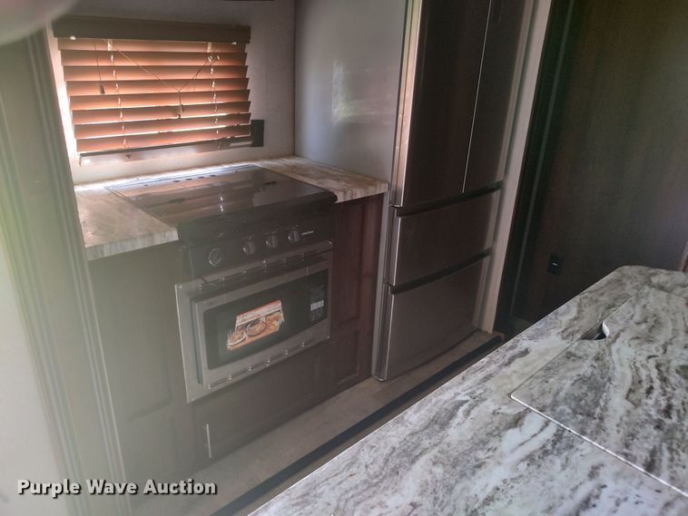 image for item LU9065 2018 Forrest River Vengeance  toy hauler camper