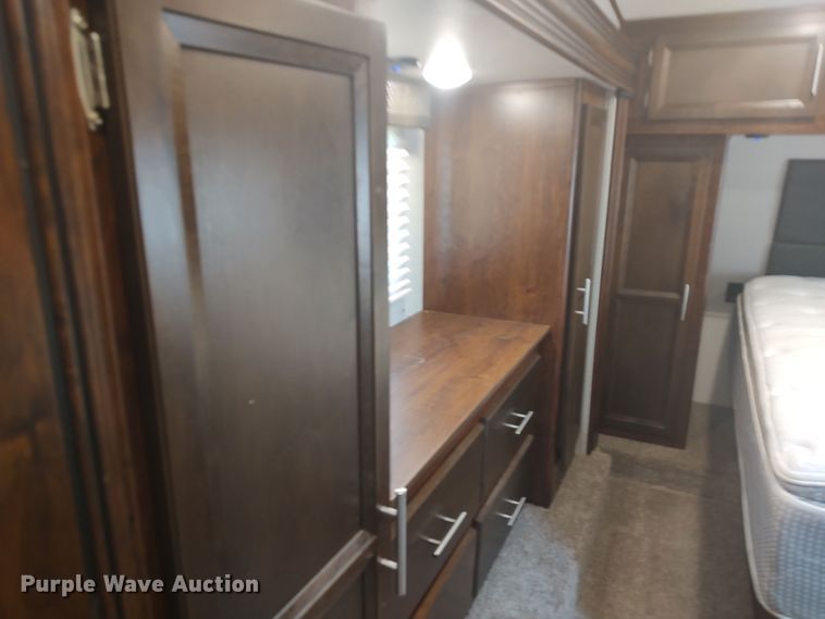 image for item LU9065 2018 Forrest River Vengeance  toy hauler camper