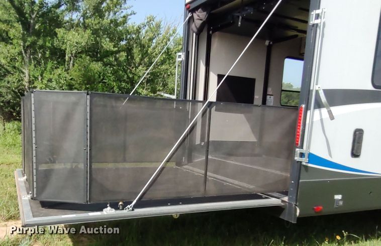 image for item LU9065 2018 Forrest River Vengeance  toy hauler camper