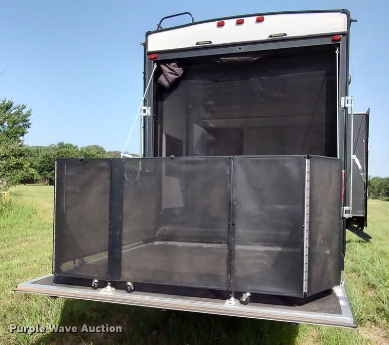 image for item LU9065 2018 Forrest River Vengeance  toy hauler camper