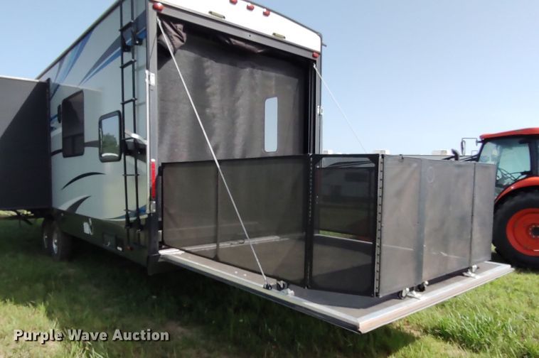 image for item LU9065 2018 Forrest River Vengeance  toy hauler camper